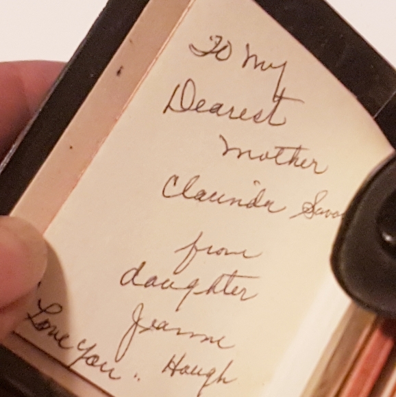 ANTIQUE VINTAGE MINIATURE PRAYER BOOK BIBLE CATHOLIC DEVOTIONS 1929 LEATHER - Picture 16 of 16